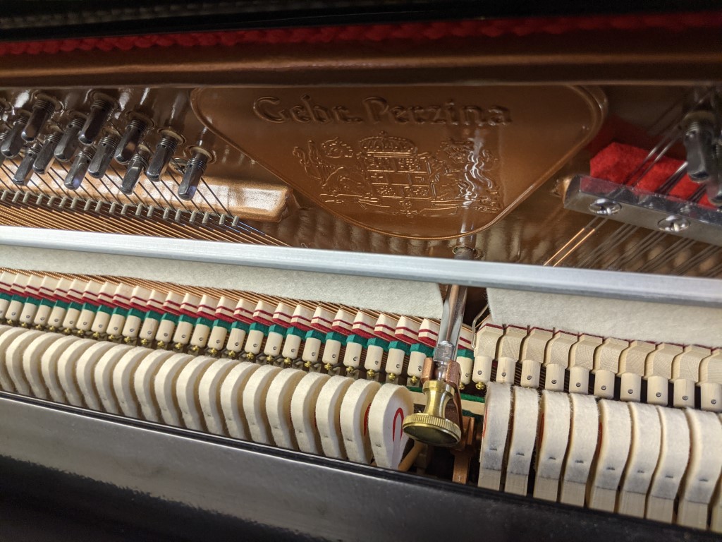 GEBR. PERZINA — piano droit, photo 3