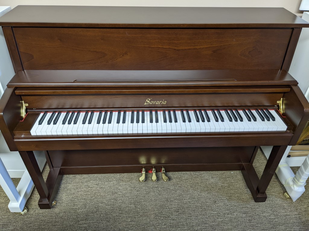 SAVARIA 110 — piano droit, photo 1 — vendu