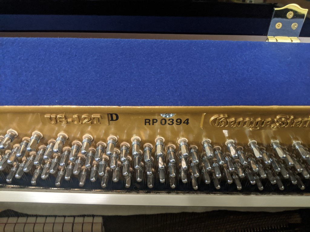 George Steck US 12-T — piano vendu