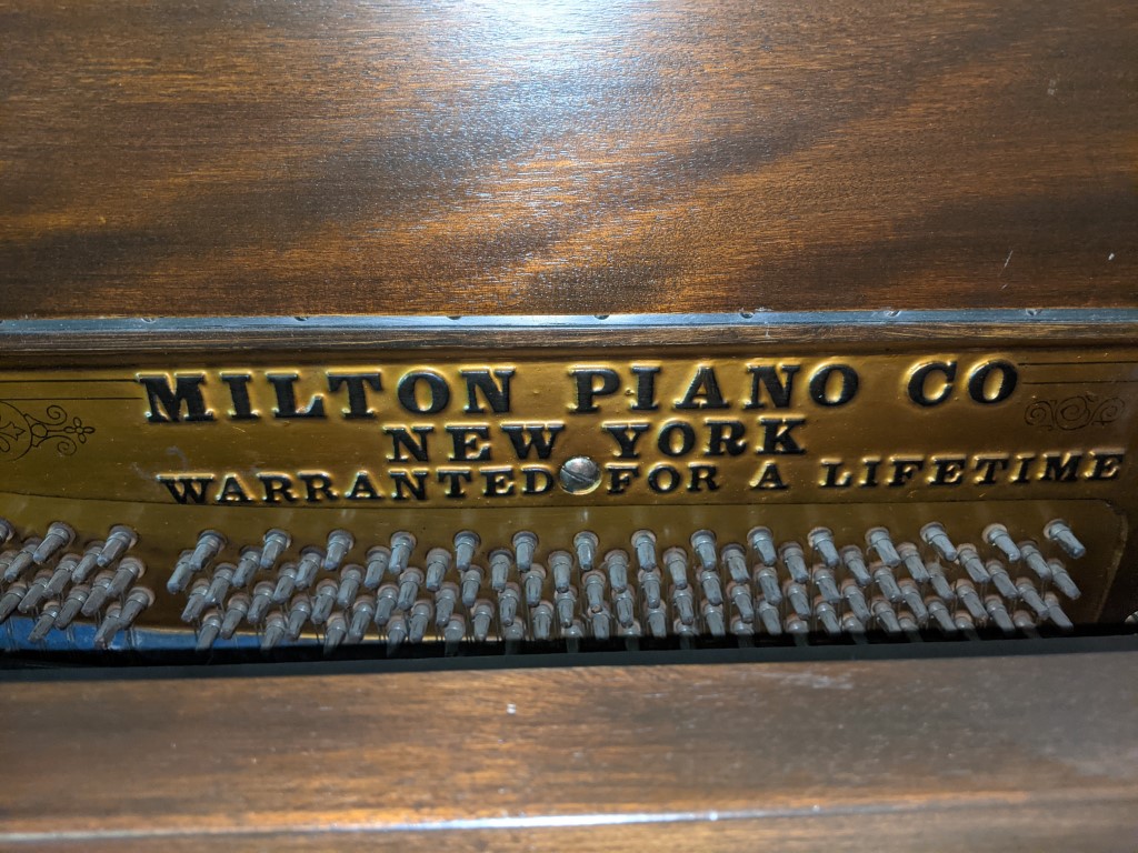 LINDSAY — sold piano