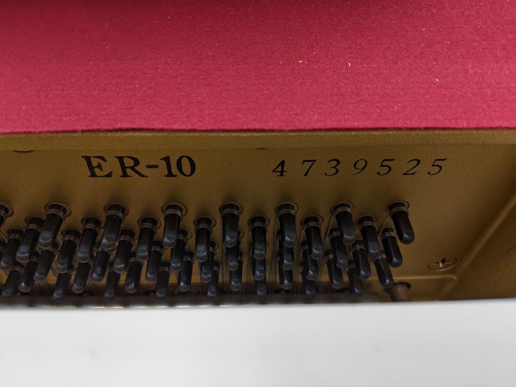 YAMAHA ETERNA ER-10 — piano vendu
