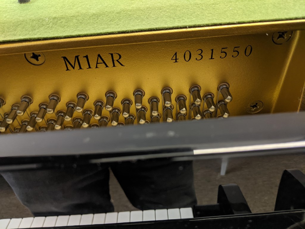 YAMAHA M1AR — sold piano